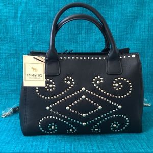 Emma Fox Leather Satchel